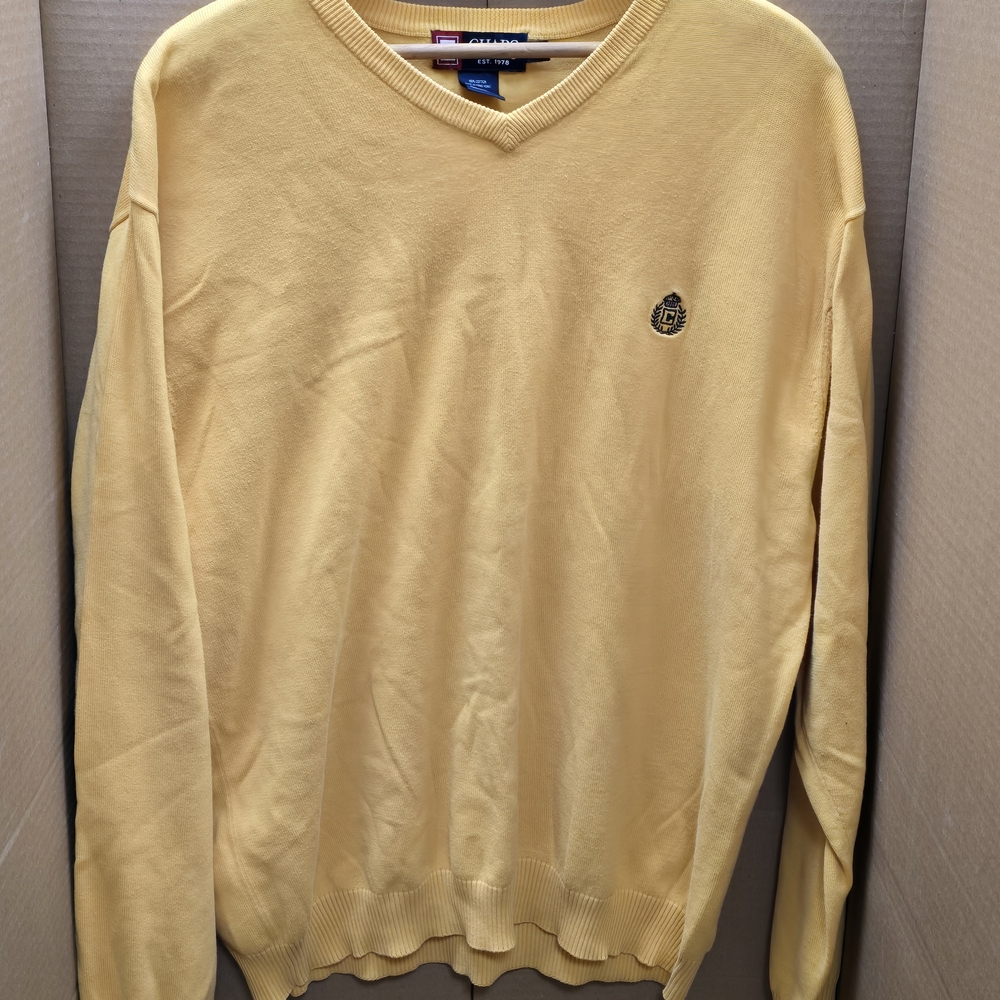 Chaps Men's Gold Large Sweater